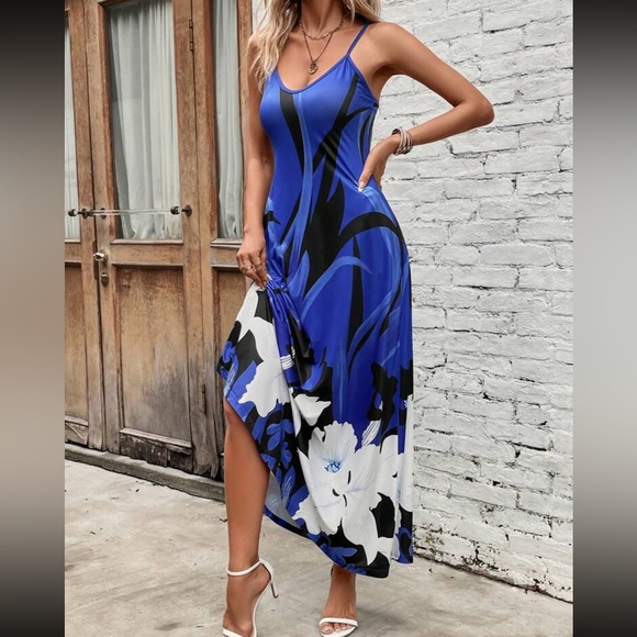 Boho floral print cami dress - Picture 6 of 6